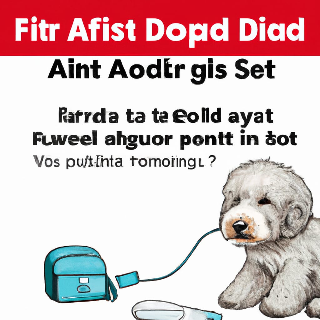 Doodle Dog First Aid Kit: Essentials For Emergencies