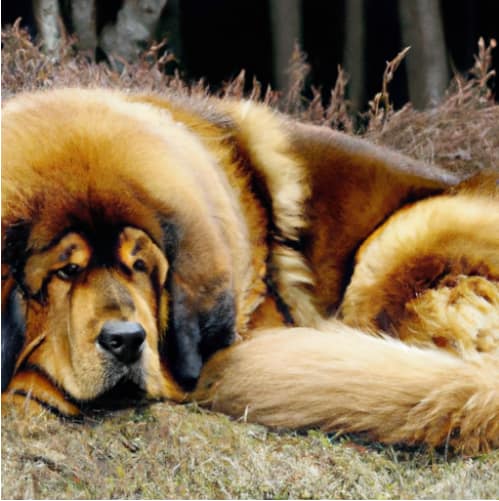 tibetan mastiff shedding