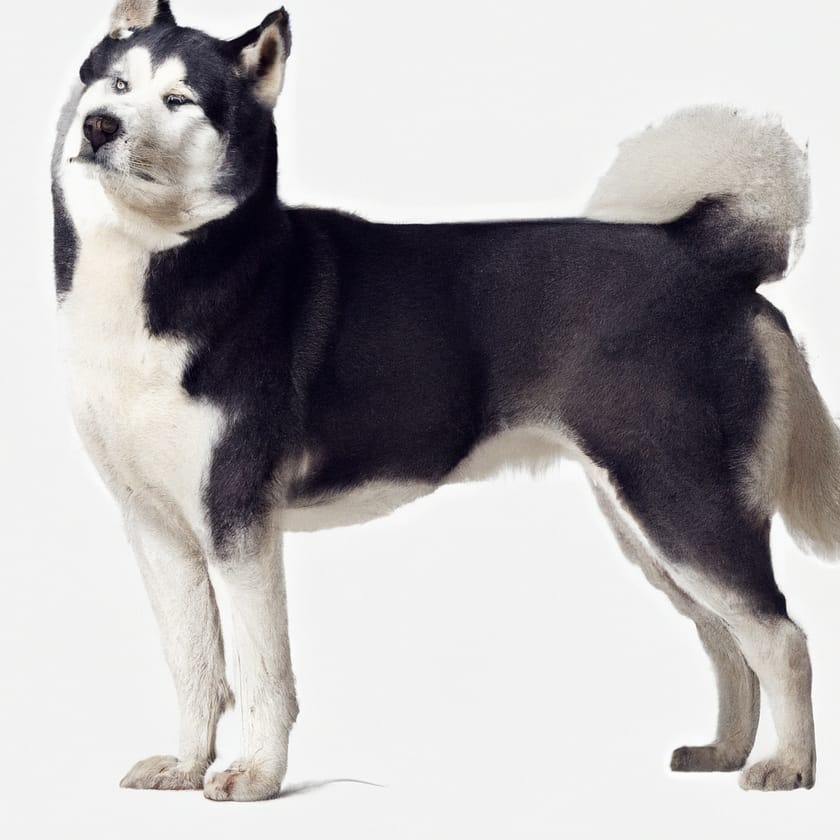 Huskita | Akita Siberian Husky Mix Dog Breed Information