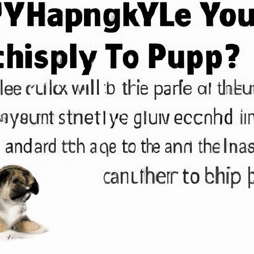 What To Do When Your Puppy Gets The Hiccups